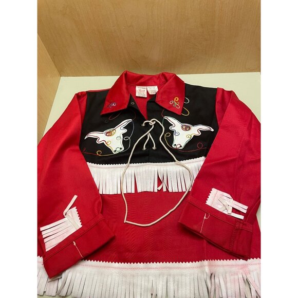 Vintage Young Texan Cowboy Shirt (new ) Size 6 - Picture 2 of 12